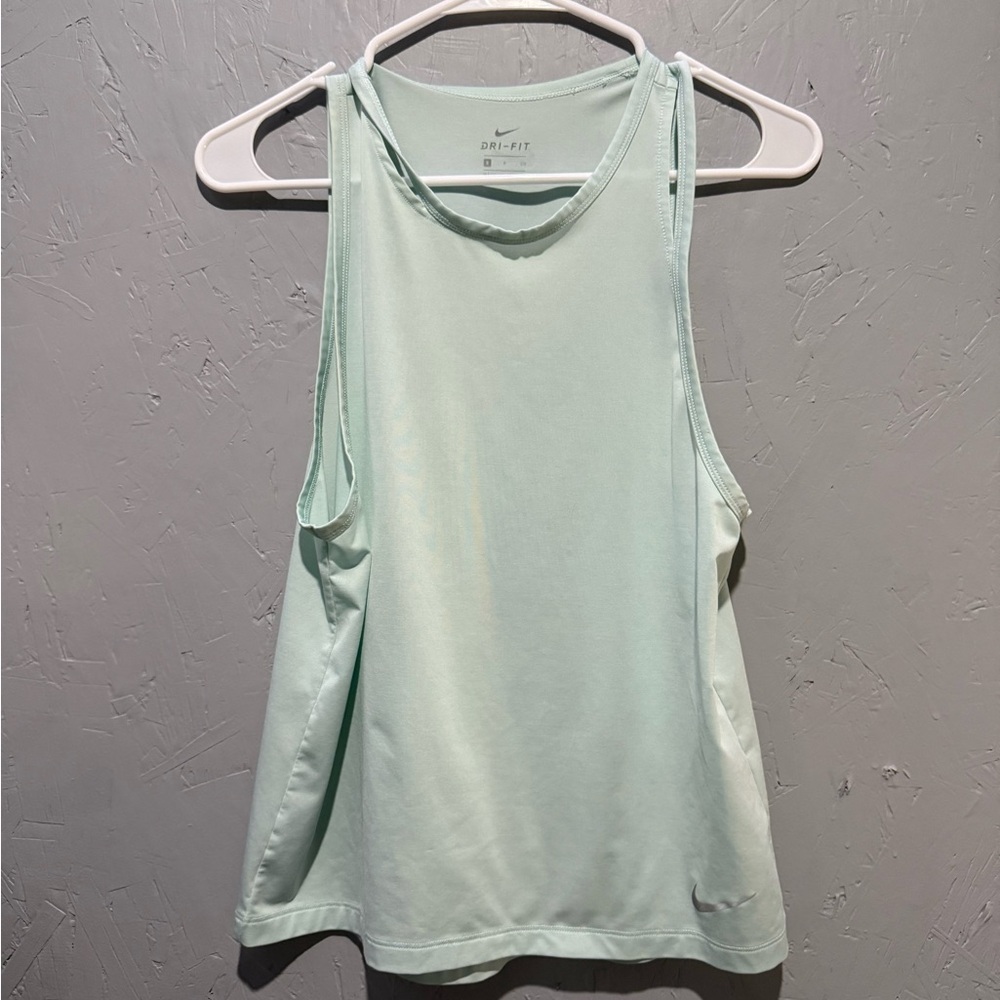 Nike Women's Light Green Tank Top